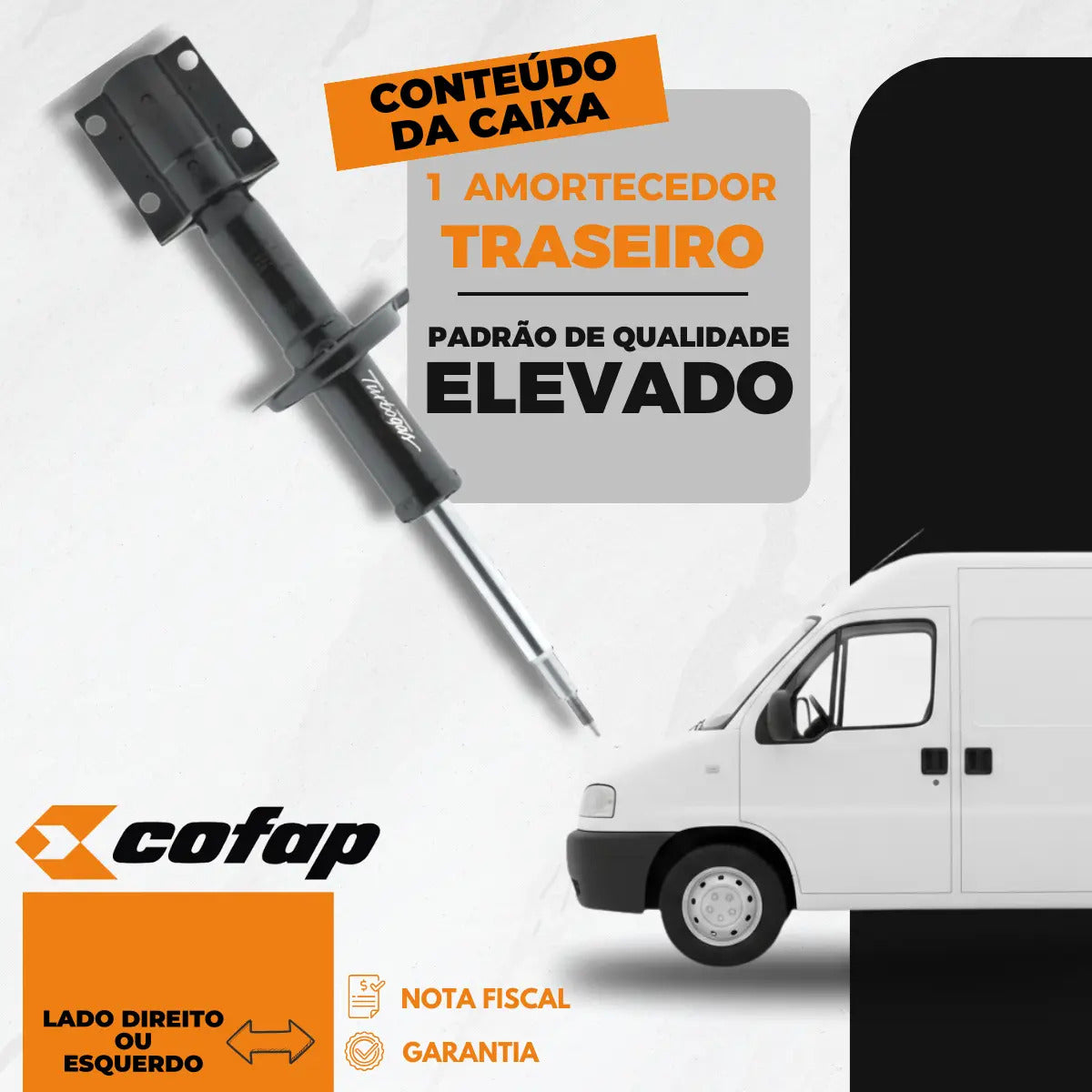Amortecedor Dianteiro Ducato / Boxer / Jumper Cofap