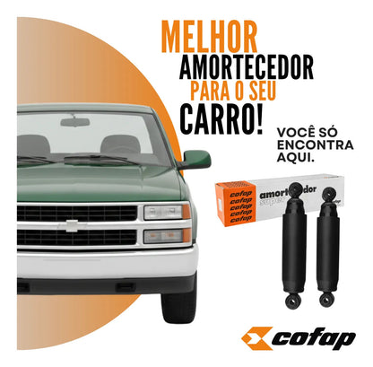 Par Amortecedor Traseiro Silverado 1997 2000 Original Cofap