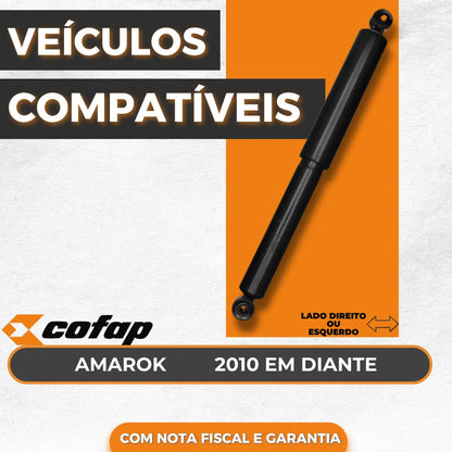 Amortecedor Traseiro Amarok 2011 2013 2015 2017 Cofap