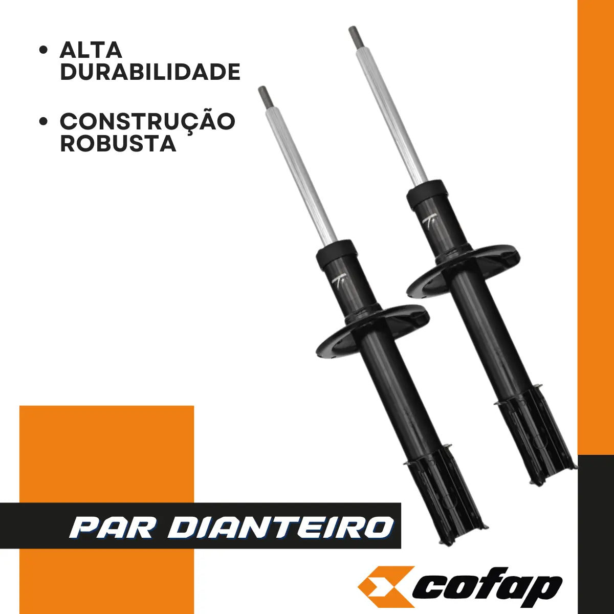 Par Amortecedor Dianteiro Toyota Etios 2017/.. Cofap
