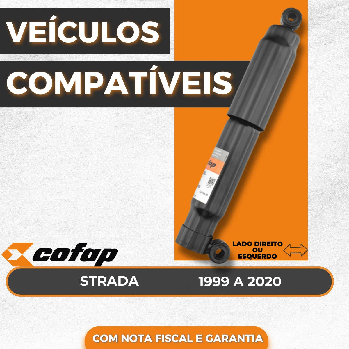 Amortecedor Traseiro Spa Strada 1999 A 2020 - Cofap