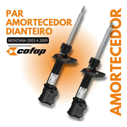 Par Amortecedor Dianteiro Montana 2004 A 2009 - Cofap
