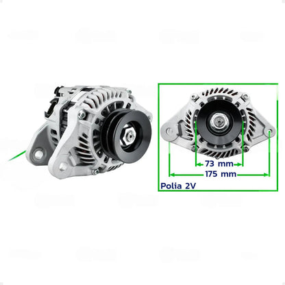 Alternador L200 Triton 2.4 3.2 Pajero 3.2 3.5 2007 Aeee 2018