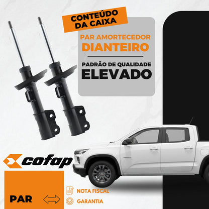 Par Amortecedor Dianteiro Cofap Montana Gp33532 - Gp33533