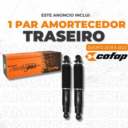 Par Amortecedor Traseiro Fiat Ducato Diesel 2018/2022 Cofap