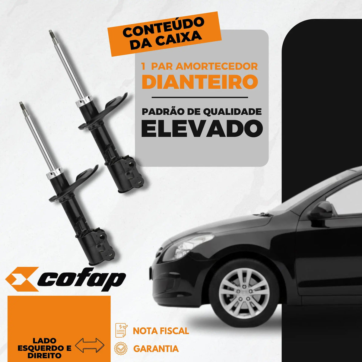 Amortecedor Diant I30 09 12 Cofap Gp33204 Gp33205
