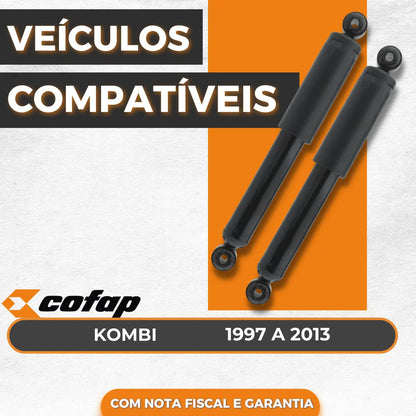 Par Amortecedor Dianteiro  Vw Kombi 1997 A 2013 Cofap Super