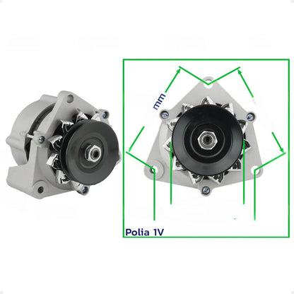 Alternador Mb 709 710 712 912 914 L1111 L1113 L1114 12v35a