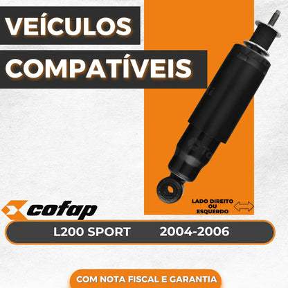 Amortecedor Dianteiro L200 Sport 2004 A 2006 Cofap Super
