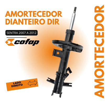 Amortecedor Dianteiro Direito Sentra 2007 A 2012 - Cofap