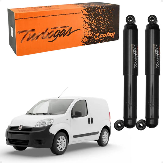 Par Amortecedor Traseiro Cofap Fiat Fiorino 1996 Em Diante