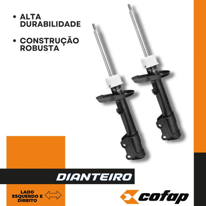 Par Amortecedor Dianteiro Uno 10 - 16 Cofap Gp32826 Gp32827