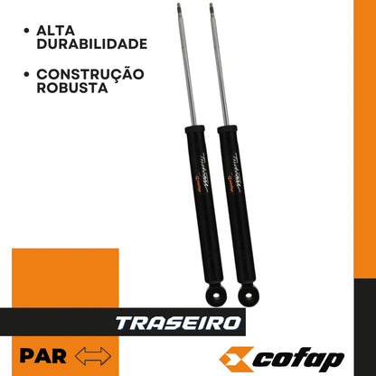 Par Amortecedor Traseiro Tiguan 2010 A 2017 Cofap Gb48269