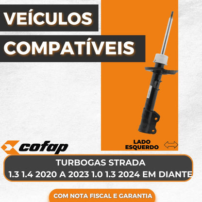 Amortecedor Strada 2016 A 2024 Cofap Gp33399