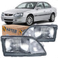 Farol Vidro H4 C/ Auxiliar H1 Gm Omega 1992 A 97 1998 Arteb