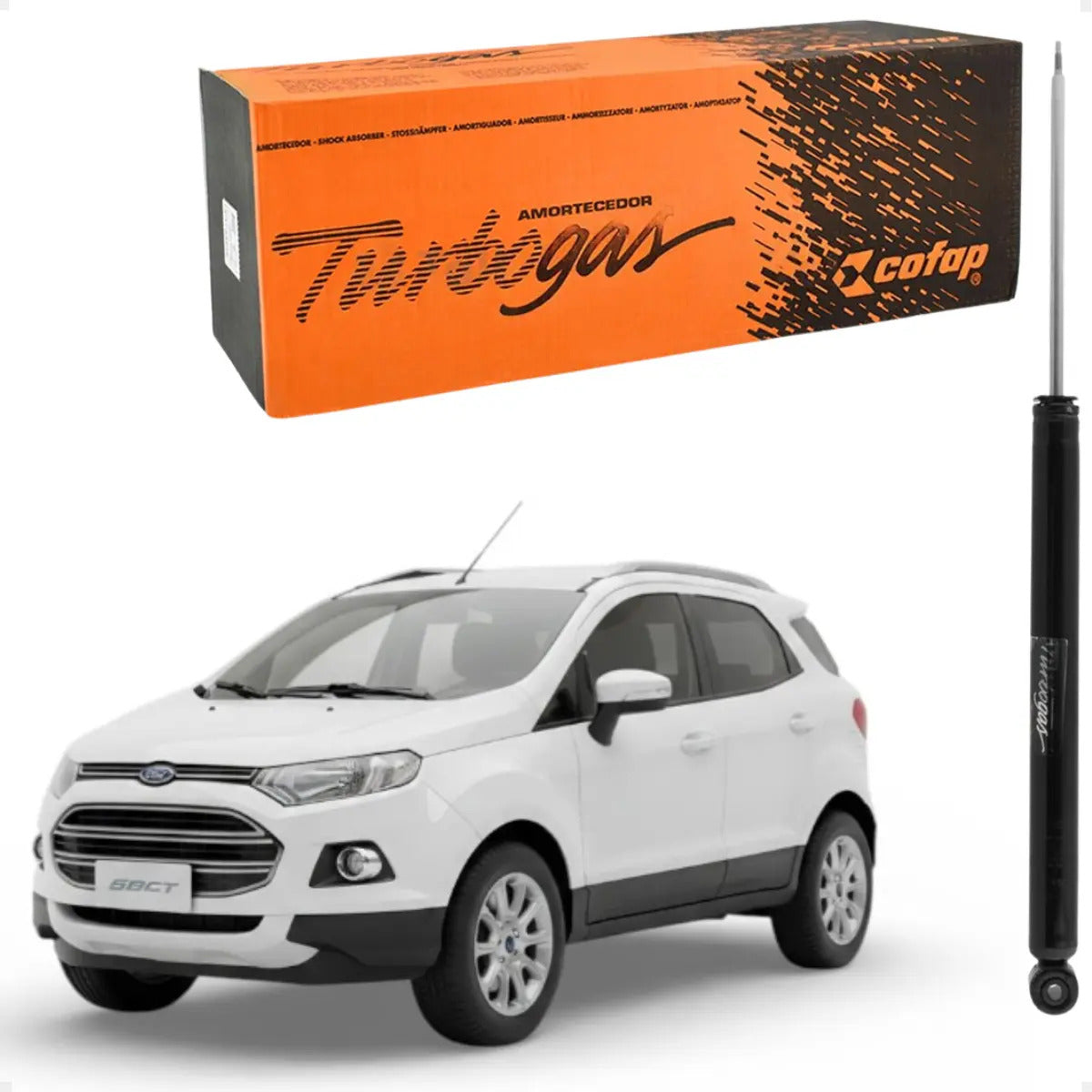 Amortecedor Traseiro Ecosport 2013 2014 Original Cofap