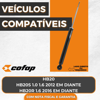 Amortecedor Traseiro Cofap Hb20r 1.6 2016 Em Diante Gb48246