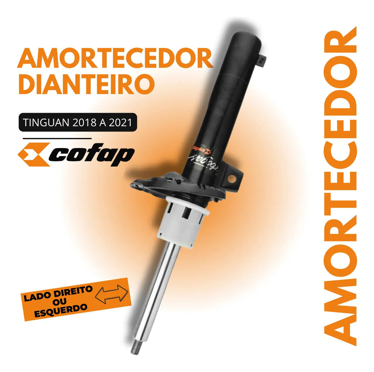 Amortecedor Dianteiro Cofap Tiguan 2018 A 2021