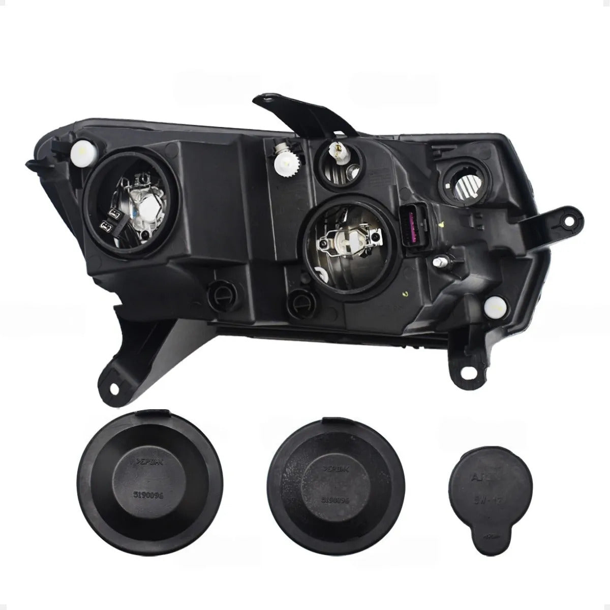 Farol Sandero Stepway 2014 A 2019 Máscara Negra Arteb
