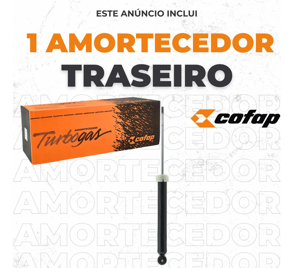 Amortecedor Traseiro Cofap Novo Palio 2011 A 2017