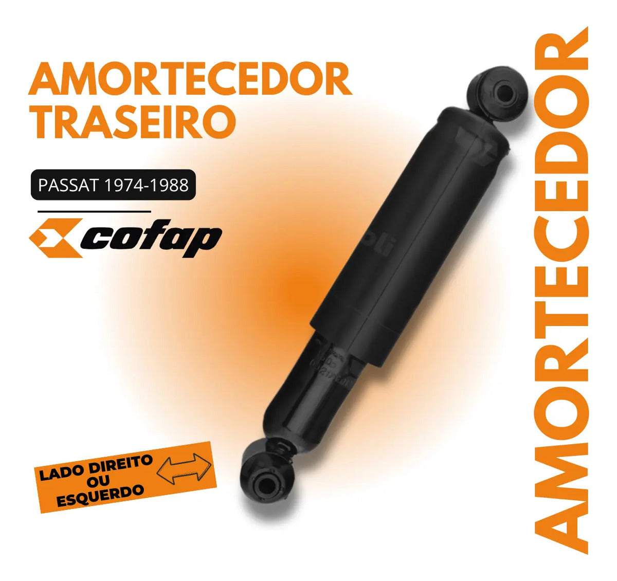 Amortecedor Traseiro Passat 1974 Até 1988 Original Cofap Sup