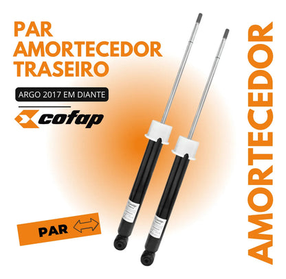 Par Amortecedor Traseiro Argo 1.0 1.3 1.8 Original Cofap