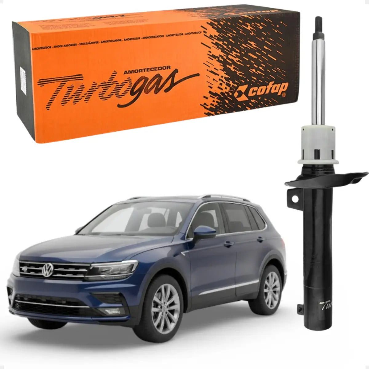 Amortecedor Dianteiro Tiguan 2012 Original Cofap Novo
