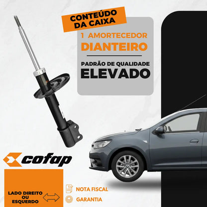 Amortecedor Dianteiro Logan Sandero 1.0 2021 A 2025 Cofap