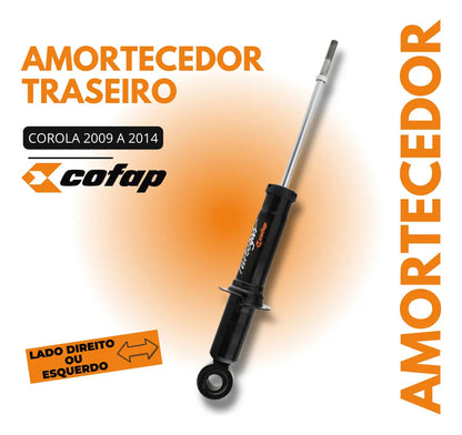 Amortecedor Traseiro Cofap Original Corolla 2011 2012