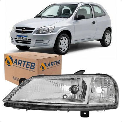 Farol Cromado Celta 2000 2001 2002 2003 2004 2005 Arteb