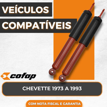 Par Amortecedor Dianteiro Chevette Original Cofap Novo