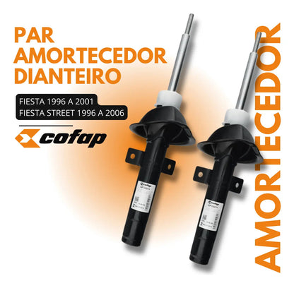 Par Amortecedor Dianteir Fiesta 96 A 01 Street 96 A 06 Cofap