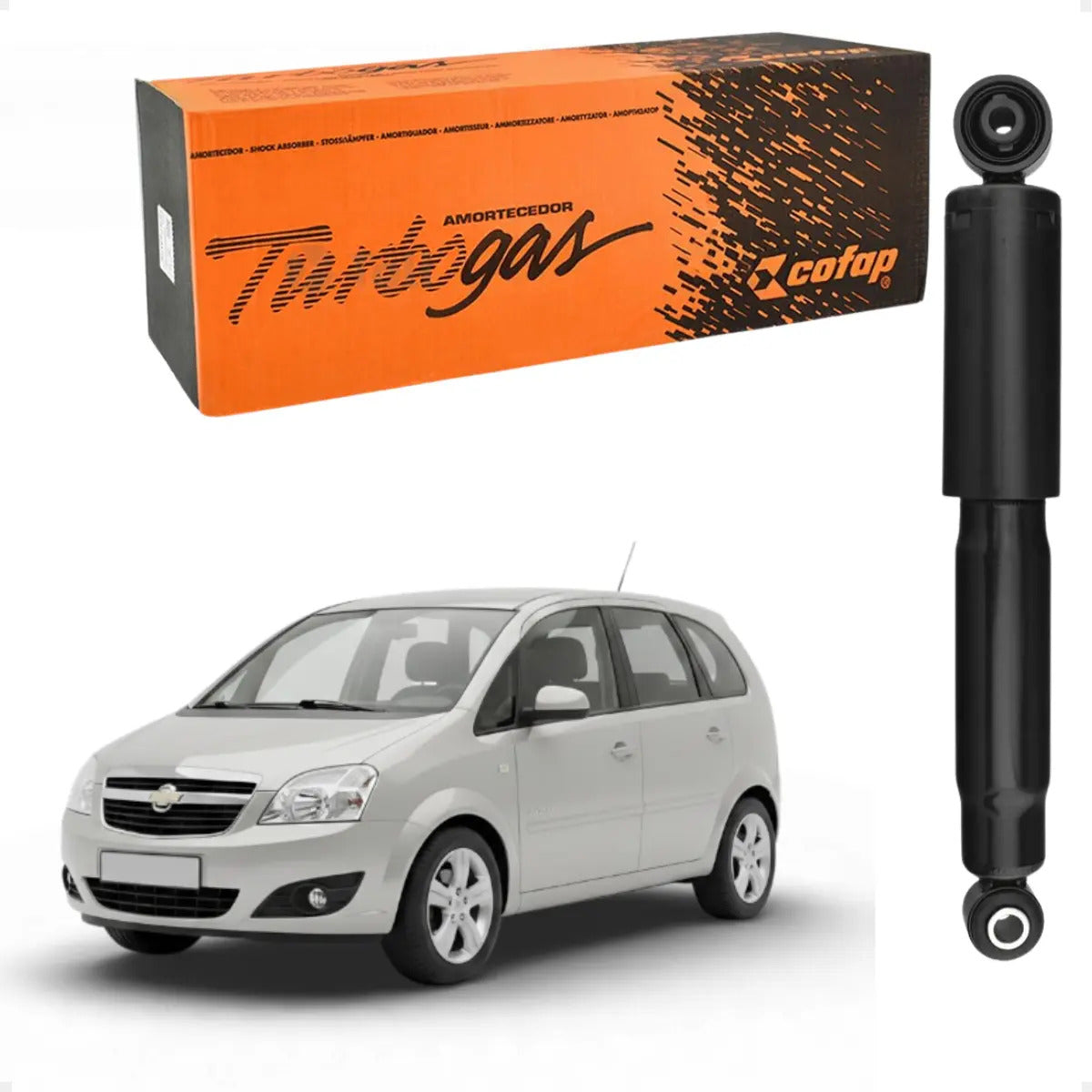 Amortecedor Traseiro Gm Meriva 2002 A 2012 Origin Cofap