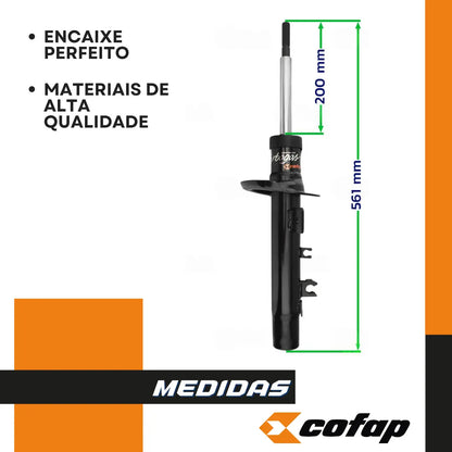 Par Amortecedor Dianteiro Citroen C3 2003 A 2012 Cofap