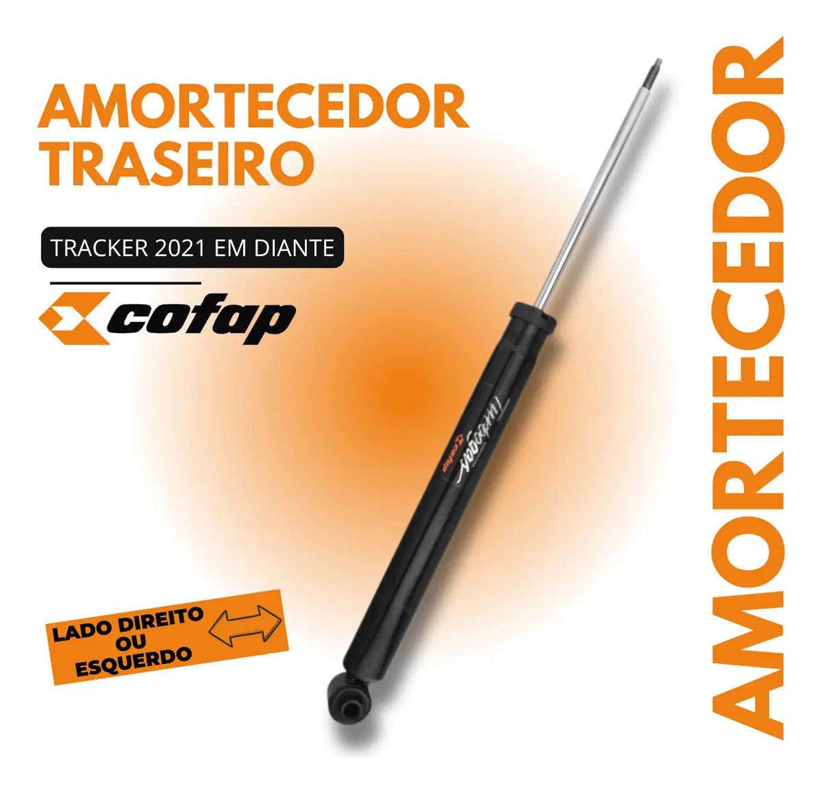 Amortecedor Traseiro Tracker 2021 2022 2023 Cofap Novo