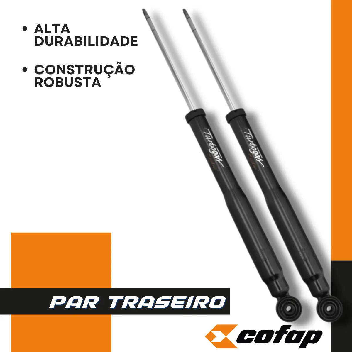 Par Amortecedor Traseiro Crossfox Spacecross 05/14 Cofap