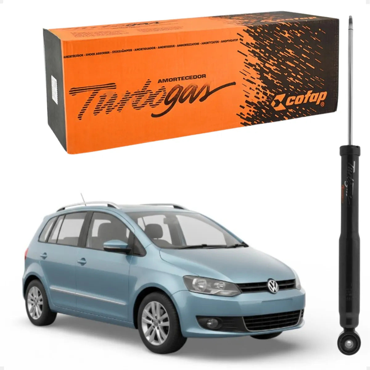 Amortecedor Traseiro Original Cofap Polo 2006 A 2014