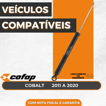 Amortecedor Traseiro Cobalt 2012 A 2021 Original Cofap