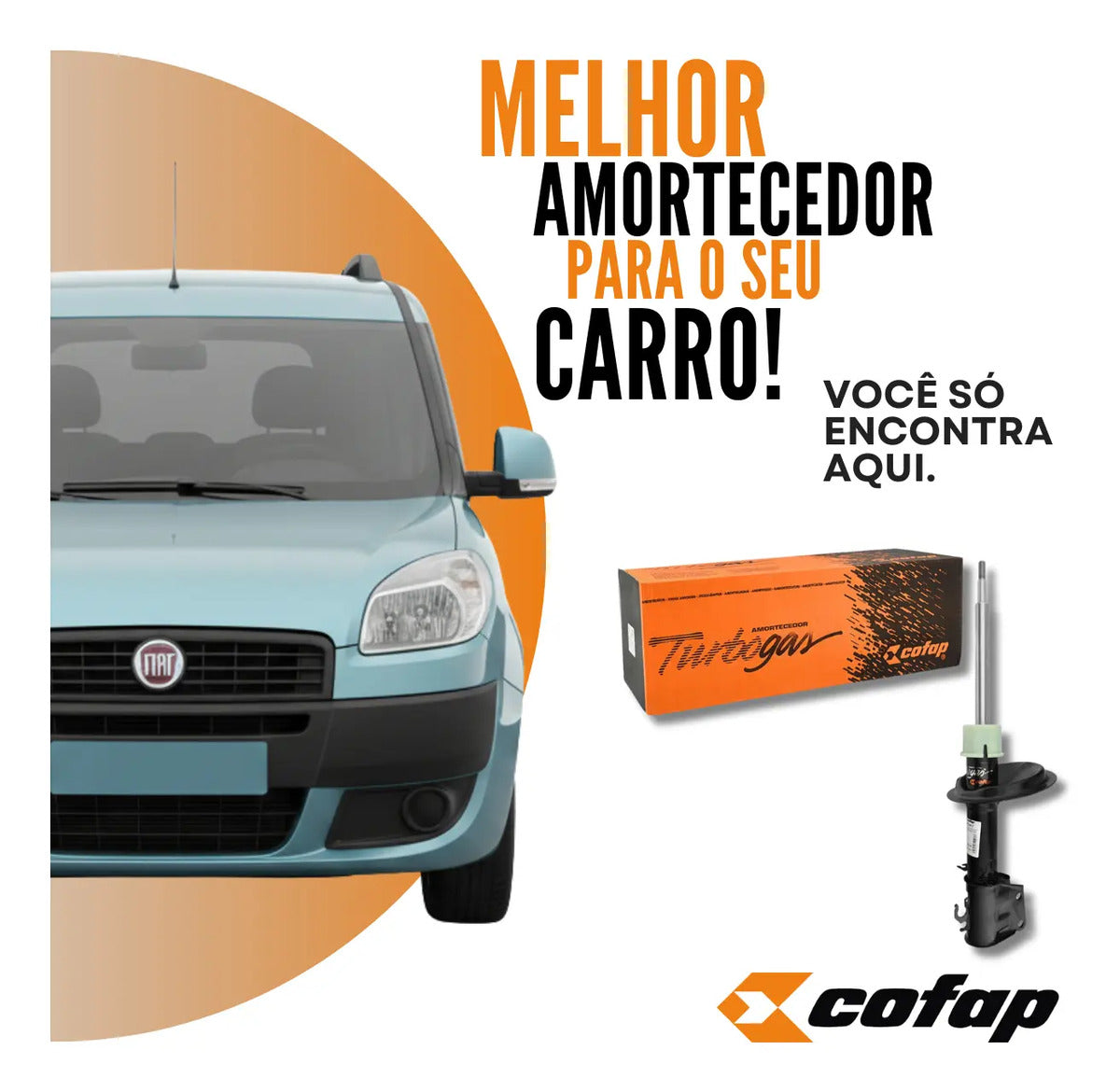 Amortecedor Dianteiro Doblo Original Cofap 2005