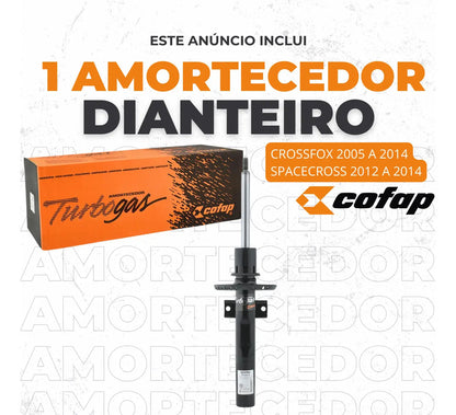Amortecedor Dianteiro Crossfox Spacecross Original Cofap