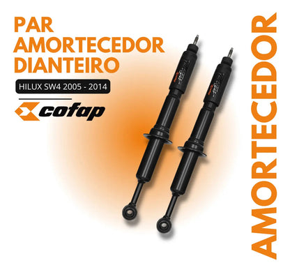 Par Amortecedor Dianteiro Hilux Sw4 2011 2012 Cofap Turbogas