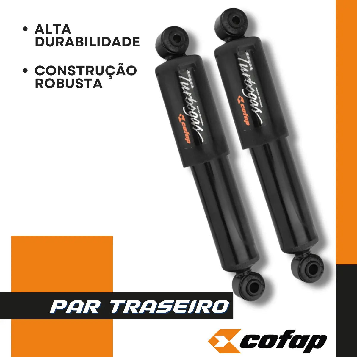Par Amortecedor Traseiro Palio Weekend Locker Advent. Cofap