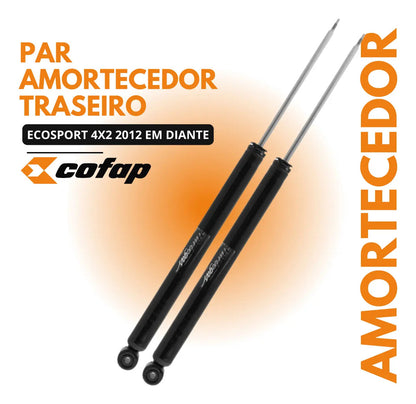 Par Amortecedor Traseiro Ecosport 2013 2014 Original Cofap