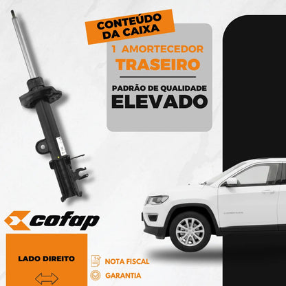 Amortecedor Traseiro Direito Compass 2.0 Diesel 17... Cofap