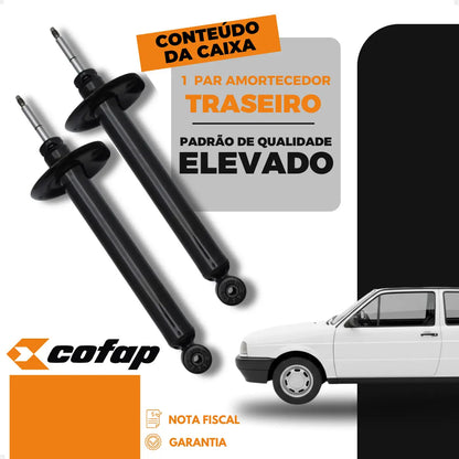 Par Amortecedor Traseiro Cofap Parati Quadrada 1984 A 1995