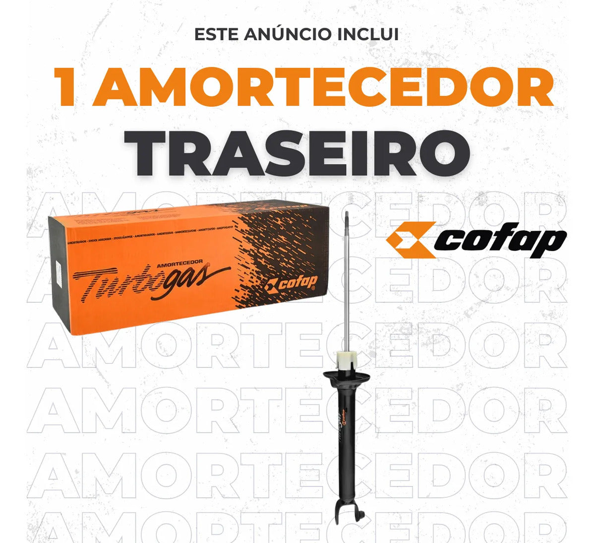 Amortecedor Traseiro Ford Fiesta 1996/2001 Cofap Gb47778