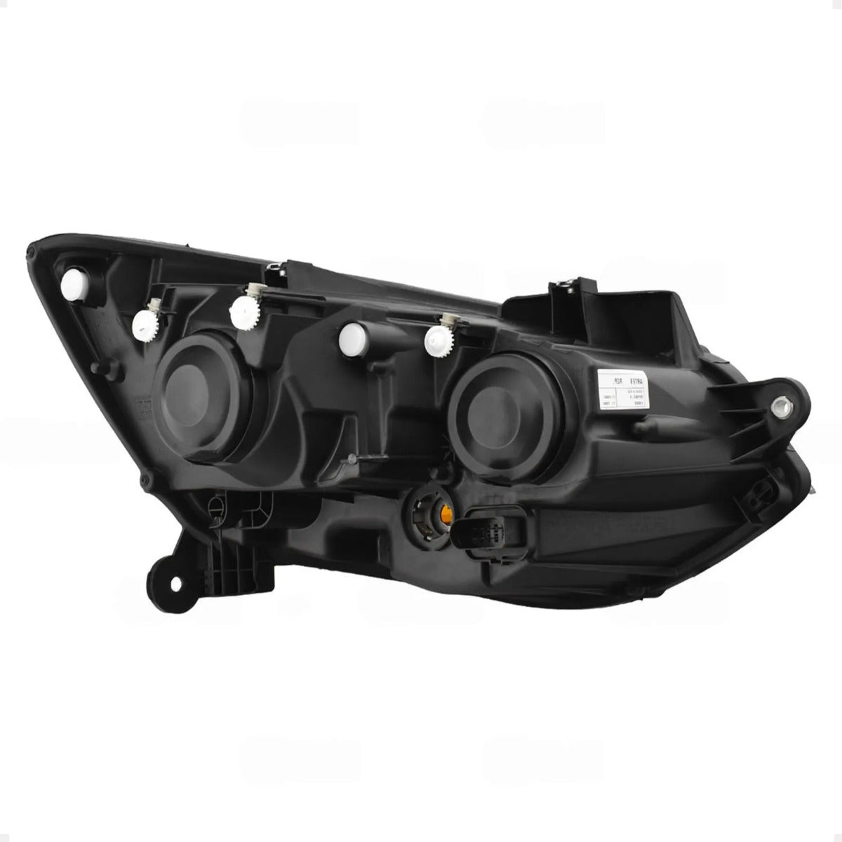 Farol Fox 2015 A 2018 Foco Duplo Máscara Negra H7 H1 Arteb