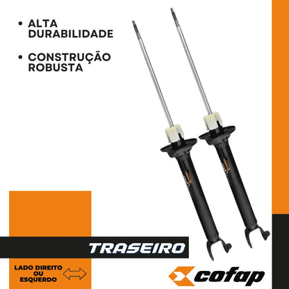 Par Amortecedor Traseiro Ford Fiesta 1996/2001 Cofap Gb47778