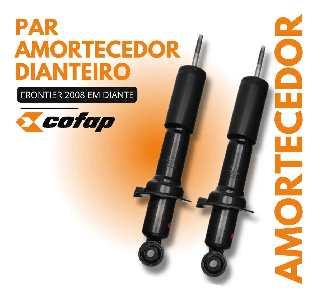 Par Amortecedor Dianteiro Frontier 2.3 2.5  Cofap Original