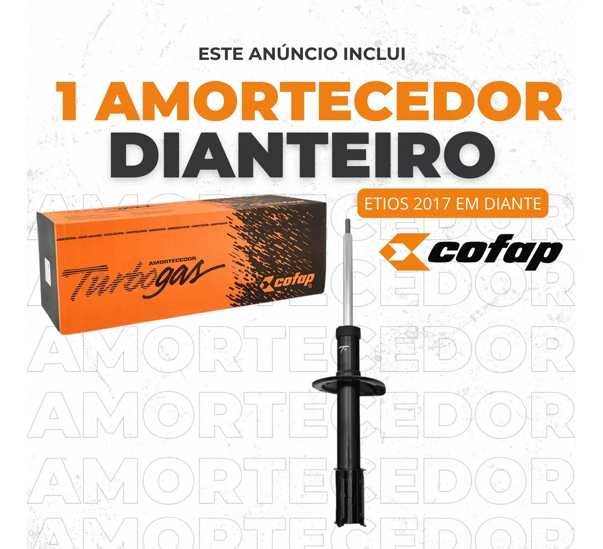Amortecedor Dianteiro Toyota Etios 2017/.. Cofap